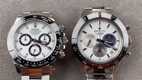 zenith el primero chronomaster sport vs rolex daytona|zenith el primero striking 10th.